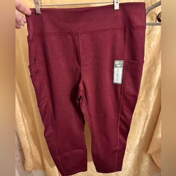 Carhartt Pants - Carhartt Maroon Athletic Leggings NWT